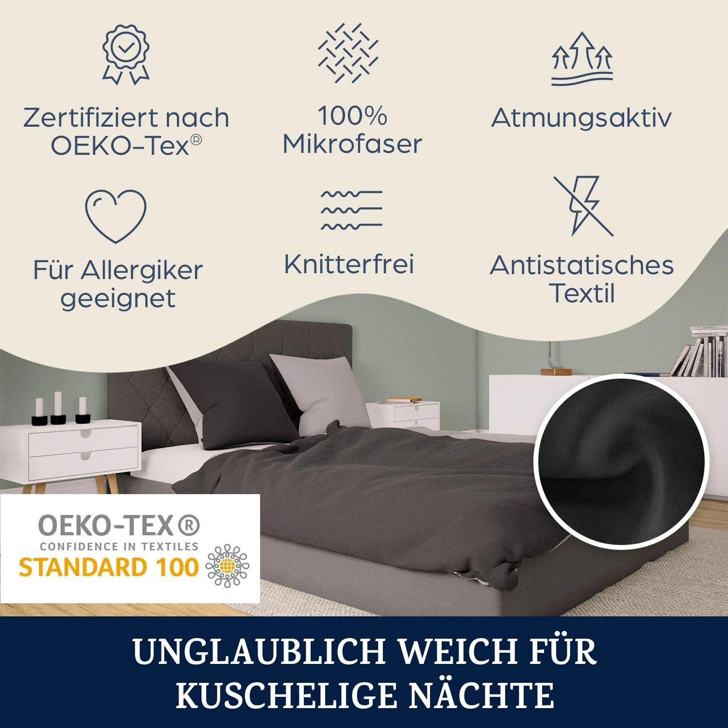 Soft Wonder-Edition Bettwäsche 140x200 cm Mikrofaser Soft Wonder-Edition Bettwäsche 140x200 Cm Mikrofaser -Deutschland Klarstein Verkaufs-Shop 10039975 de 0002 logo