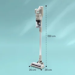 LARMA Staubsauger Kabellos Beutellos Akku 45 Min Laufzeit Max. LED -Deutschland Klarstein Verkaufs-Shop 10040033 yy 0007 dimensions