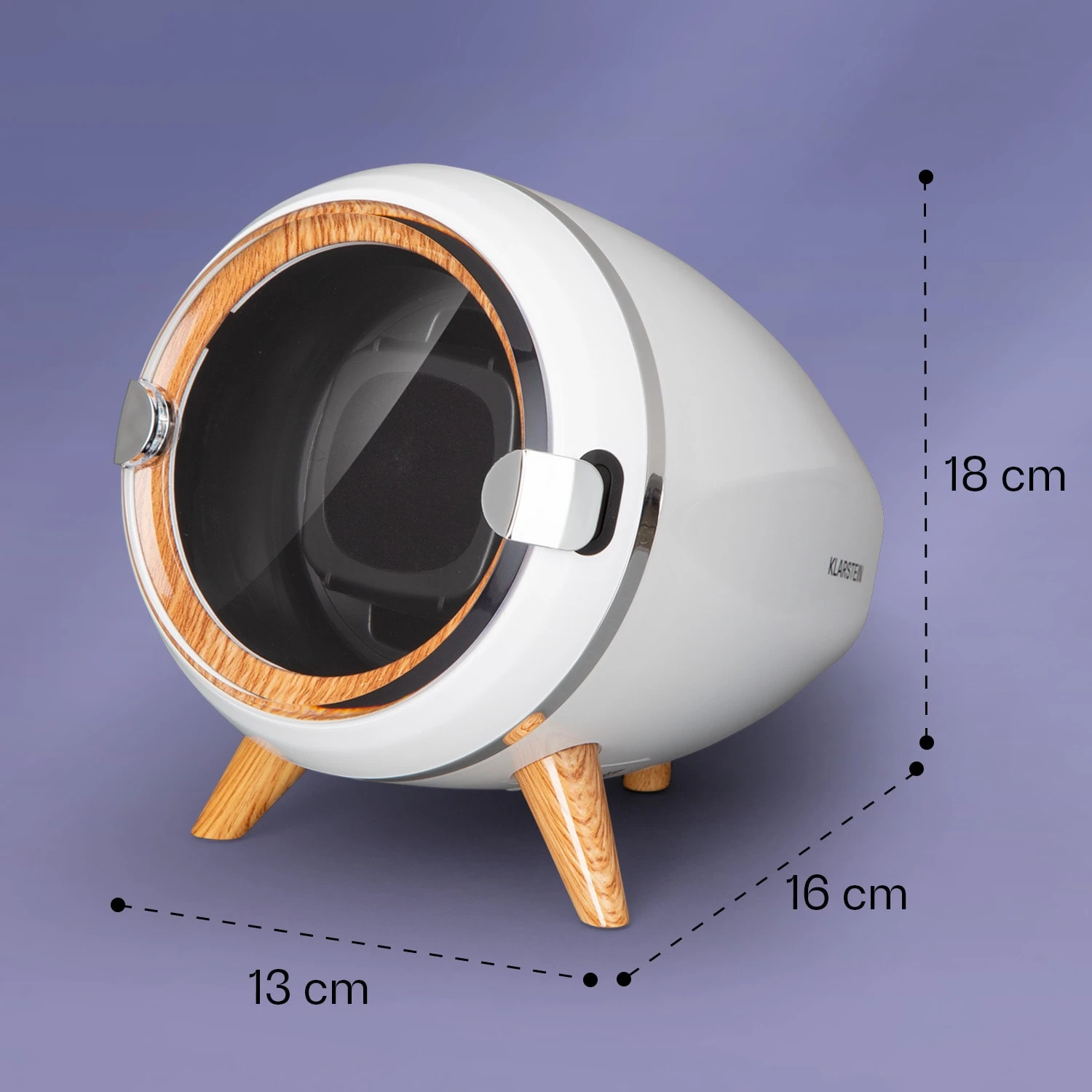 Sindelfingen Uhrenbeweger Rechts-Links-Lauf 1 Uhr schwarz Sindelfingen Uhrenbeweger Rechts-Links-Lauf 1 Uhr Schwarz -Deutschland Klarstein Verkaufs-Shop 10040050 yy 0006 dimensions