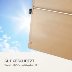 Blumfeldt Bayonne Sonnenschirm 130 X 180 Cm Polyester UV 50 Solar LED -Deutschland Klarstein Verkaufs-Shop 10040103 de 0008 logo