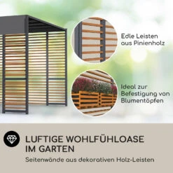 Valence Gazebo 3x3 M UV50+ Wasserabweisend LED-Solar-Beleuchtung Solar-Panel 2 Valence Gazebo 3x3 M UV50+ Wasserabweisend LED-Solar-Beleuchtung Solar-Panel -Deutschland Klarstein Verkaufs-Shop 10040112 de 0003 logo