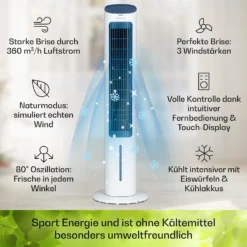 Mistral 5-in-1 Luftkühler Ventilator Ionisator 360 M³/h Fernbedienung -Deutschland Klarstein Verkaufs-Shop 10040150 de 0003 logo