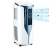 New Breeze 7 Mobile Klimaanlage 7000BTU 2,1kW Bis 34m² EEC A Mobil Fernbedienung
