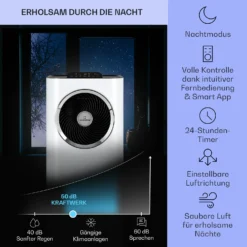 Kraftwerk Eco Smart 11 Klimaanlage 3-in-1 11500 BTU App Fernbedienung -Deutschland Klarstein Verkaufs-Shop 10040189 de 0004 logo