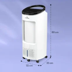 IceWind Plus Smart 4-in-1 Luftkühler Ventilator App-Steuerung -Deutschland Klarstein Verkaufs-Shop 10040211 yy 0007 dimensions