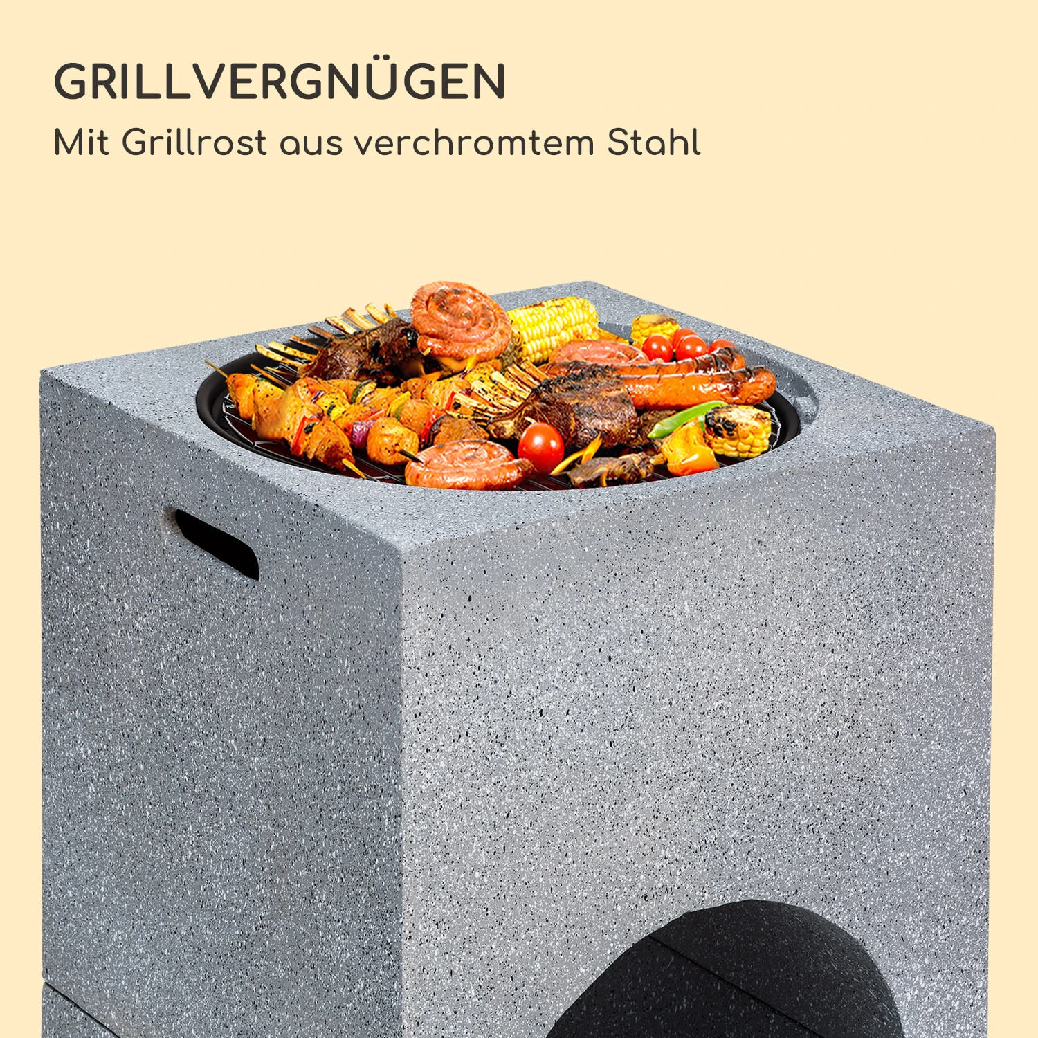 blumfeldt Monolith Feuerschale mit Grill MGO & Stahlschale inkl. Funkenschutz Blumfeldt Monolith Feuerschale Mit Grill MGO & Stahlschale Inkl. Funkenschutz -Deutschland Klarstein Verkaufs-Shop 10040239 de 0003 logo