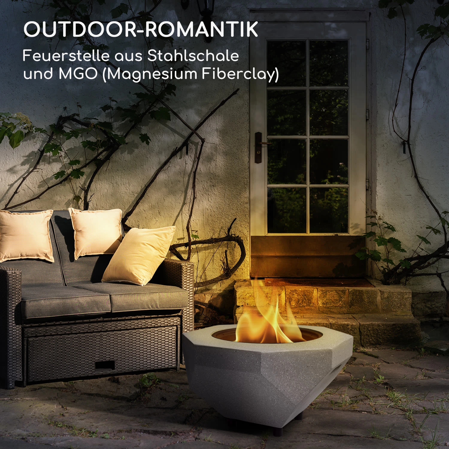 blumfeldt Diamond Feuerschale mit Grill MGO & Stahlschale inkl. Funkenschutz Blumfeldt Diamond Feuerschale Mit Grill MGO & Stahlschale Inkl. Funkenschutz -Deutschland Klarstein Verkaufs-Shop 10040241 de 0002 logo