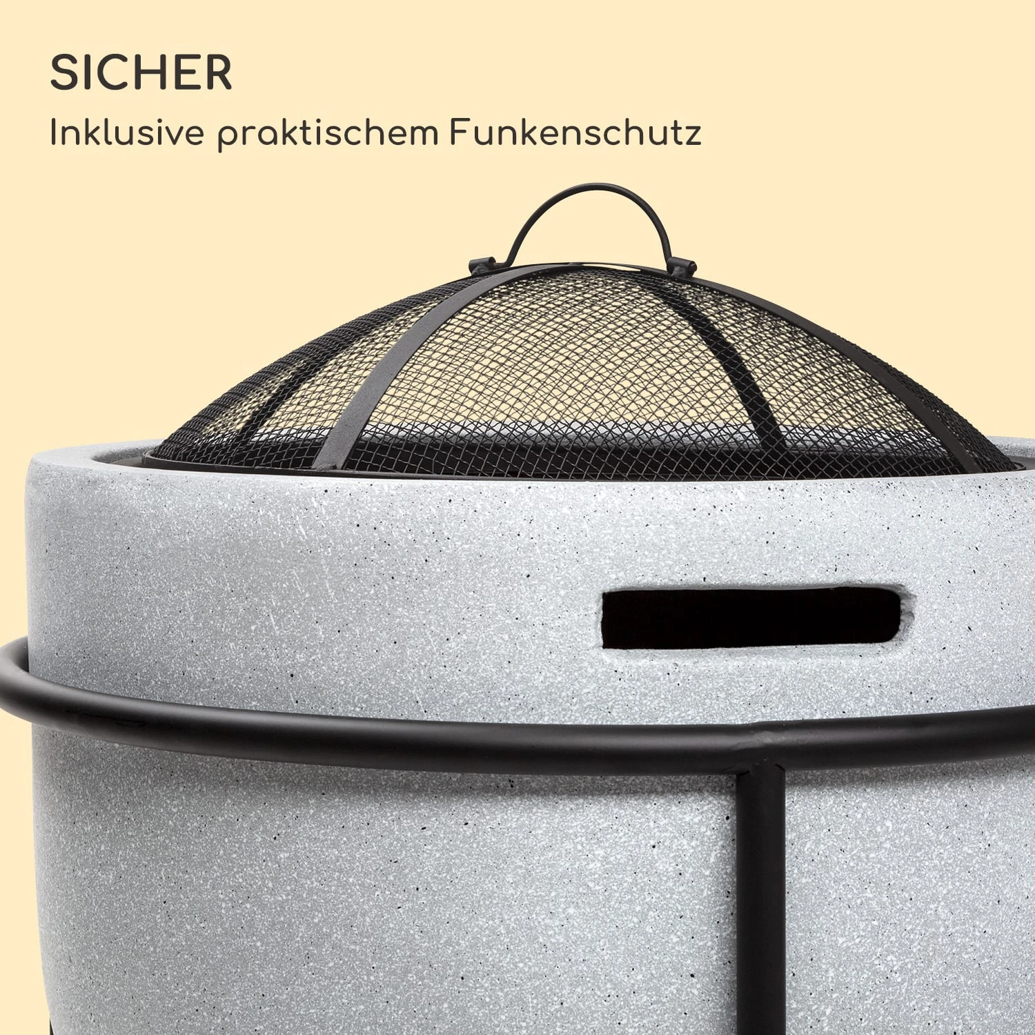 blumfeldt Grail Feuerschale mit Grill MGO & Stahlschale inkl. Funkenschutz Blumfeldt Grail Feuerschale Mit Grill MGO & Stahlschale Inkl. Funkenschutz -Deutschland Klarstein Verkaufs-Shop 10040243 de 0004 logo