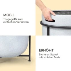 Blumfeldt Grail Feuerschale Mit Grill MGO & Stahlschale Inkl. Funkenschutz 4 Blumfeldt Grail Feuerschale Mit Grill MGO & Stahlschale Inkl. Funkenschutz -Deutschland Klarstein Verkaufs-Shop 10040243 de 0005 logo