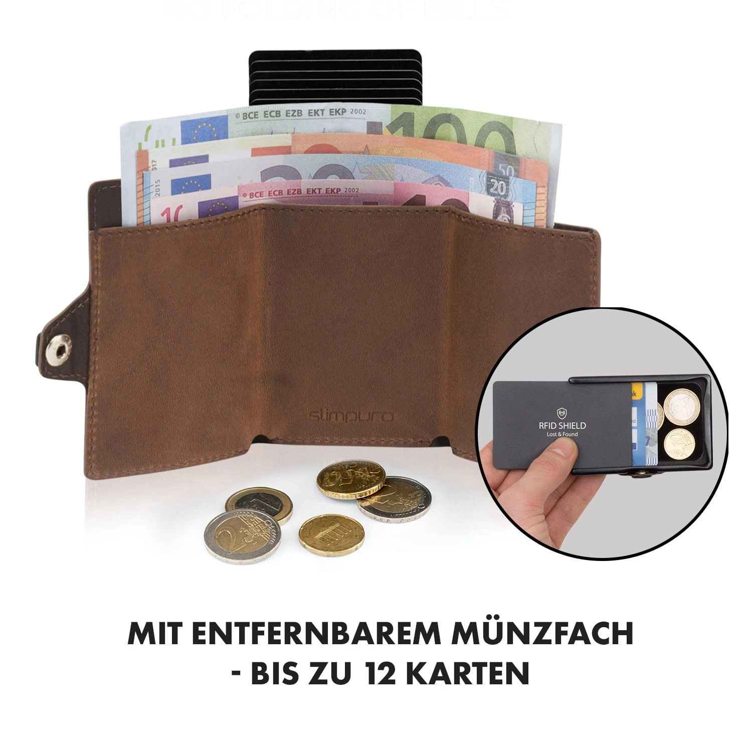 ZNAP Airtag Wallet 12 Karten Münzfach 9x1,8x6 cm (BxHxT) RFID-Schutz ZNAP Airtag Wallet 12 Karten Münzfach 9x1,8x6 Cm (BxHxT) RFID-Schutz -Deutschland Klarstein Verkaufs-Shop 10040315 de 0004 logo