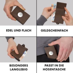 ZNAP Airtag Wallet 12 Karten Münzfach 9x1,8x6 Cm (BxHxT) RFID-Schutz 4 ZNAP Airtag Wallet 12 Karten Münzfach 9x1,8x6 Cm (BxHxT) RFID-Schutz -Deutschland Klarstein Verkaufs-Shop 10040315 de 0005 logo
