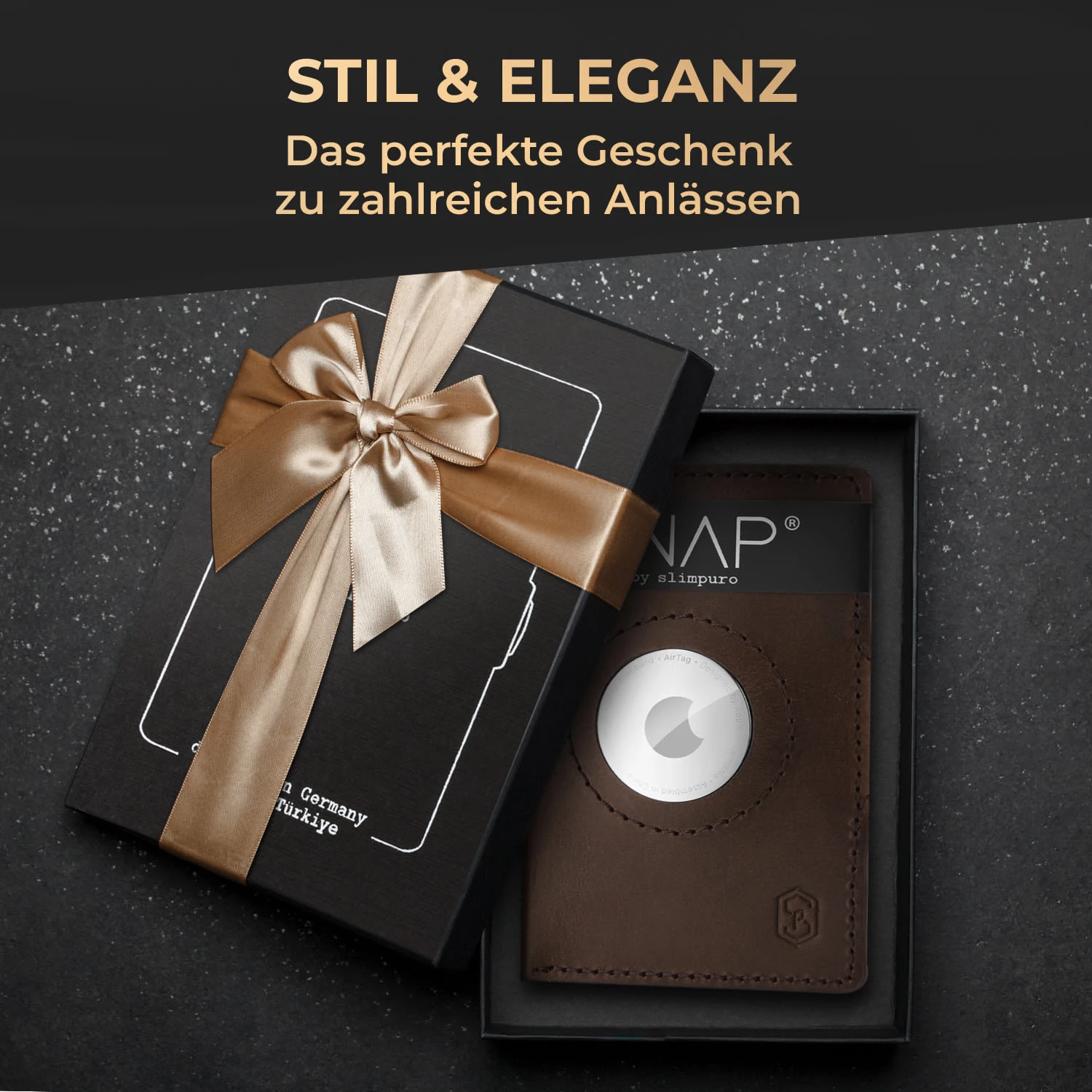ZNAP Airtag Wallet 12 Karten Münzfach 9x1,8x6 cm (BxHxT) RFID-Schutz ZNAP Airtag Wallet 12 Karten Münzfach 9x1,8x6 Cm (BxHxT) RFID-Schutz -Deutschland Klarstein Verkaufs-Shop 10040315 de 0008 usp
