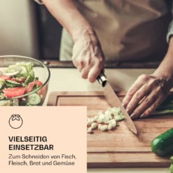 Kitano XL 13tlg. Messer-Set Mit Block 12 Messer Stahl Edler Holzblock -Deutschland Klarstein Verkaufs-Shop 10040323 de 0004 logo