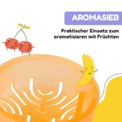 Schmatzfatz Trinkflasche Sportflasche 500 Ml 24 Cm Tritan -Deutschland Klarstein Verkaufs-Shop 10040332 de 0006 usp