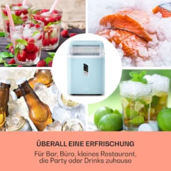 Albaron Eiswürfelmaschine Bullet-Eis 12 Kg / 24 H 1,5 Ltr. Display -Deutschland Klarstein Verkaufs-Shop 10040344 de 0003 logo