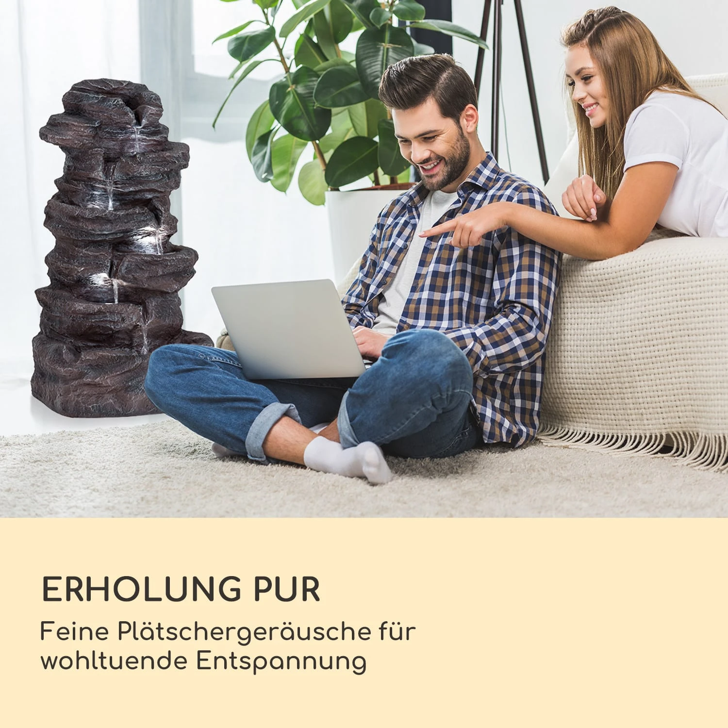 Stonehenge XL Solarbrunnen LED-Beleuchtung Polyresin Li-Ionen-Akku Stonehenge XL Solarbrunnen LED-Beleuchtung Polyresin Li-Ionen-Akku -Deutschland Klarstein Verkaufs-Shop 10040348 de 0006 logo