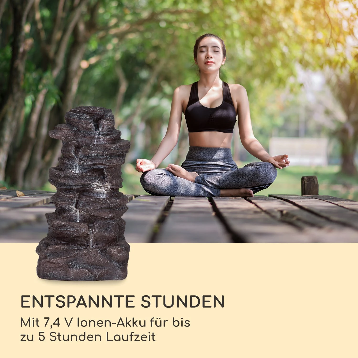 Stonehenge XL Solarbrunnen LED-Beleuchtung Polyresin Li-Ionen-Akku Stonehenge XL Solarbrunnen LED-Beleuchtung Polyresin Li-Ionen-Akku -Deutschland Klarstein Verkaufs-Shop 10040348 de 0007 logo