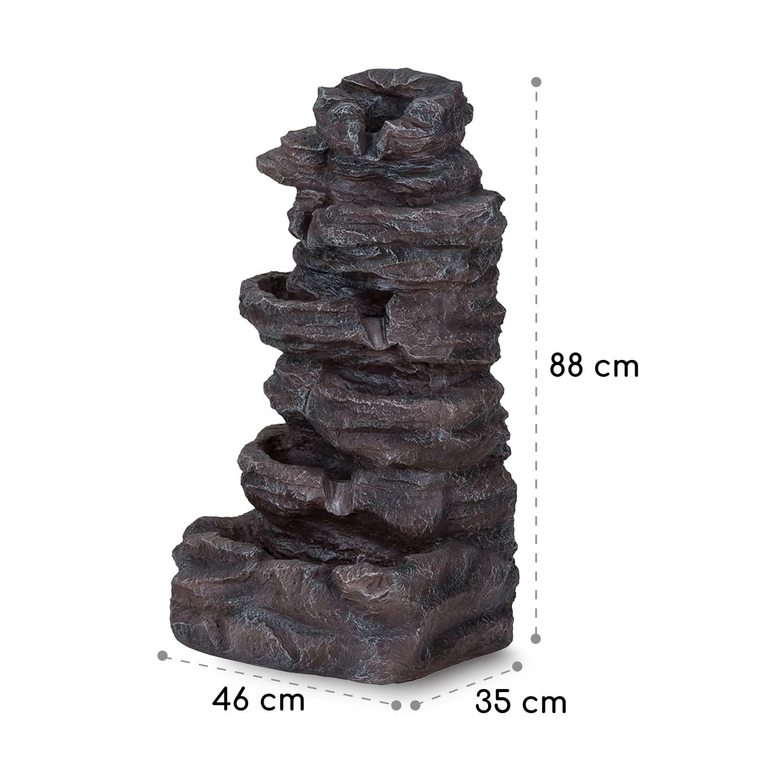 Stonehenge XL Solarbrunnen LED-Beleuchtung Polyresin Li-Ionen-Akku Stonehenge XL Solarbrunnen LED-Beleuchtung Polyresin Li-Ionen-Akku -Deutschland Klarstein Verkaufs-Shop 10040348 yy 0008 dimensions