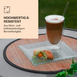 DUOS Doppelwandiges Glas 400 Ml Trinkglas Espresso Borosilikatglas 2 DUOS Doppelwandiges Glas 400 Ml Trinkglas Espresso Borosilikatglas -Deutschland Klarstein Verkaufs-Shop 10040365 de 0003 logo