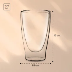 DUOS Doppelwandiges Glas 400 Ml Trinkglas Espresso Borosilikatglas 6 DUOS Doppelwandiges Glas 400 Ml Trinkglas Espresso Borosilikatglas -Deutschland Klarstein Verkaufs-Shop 10040365 yy 0007 logo
