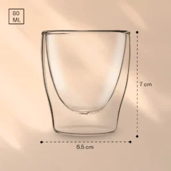 DUOS Doppelwandiges Glas 80 Ml Trinkglas Espresso Borosilikatglas -Deutschland Klarstein Verkaufs-Shop 10040370 yy 0007 logo