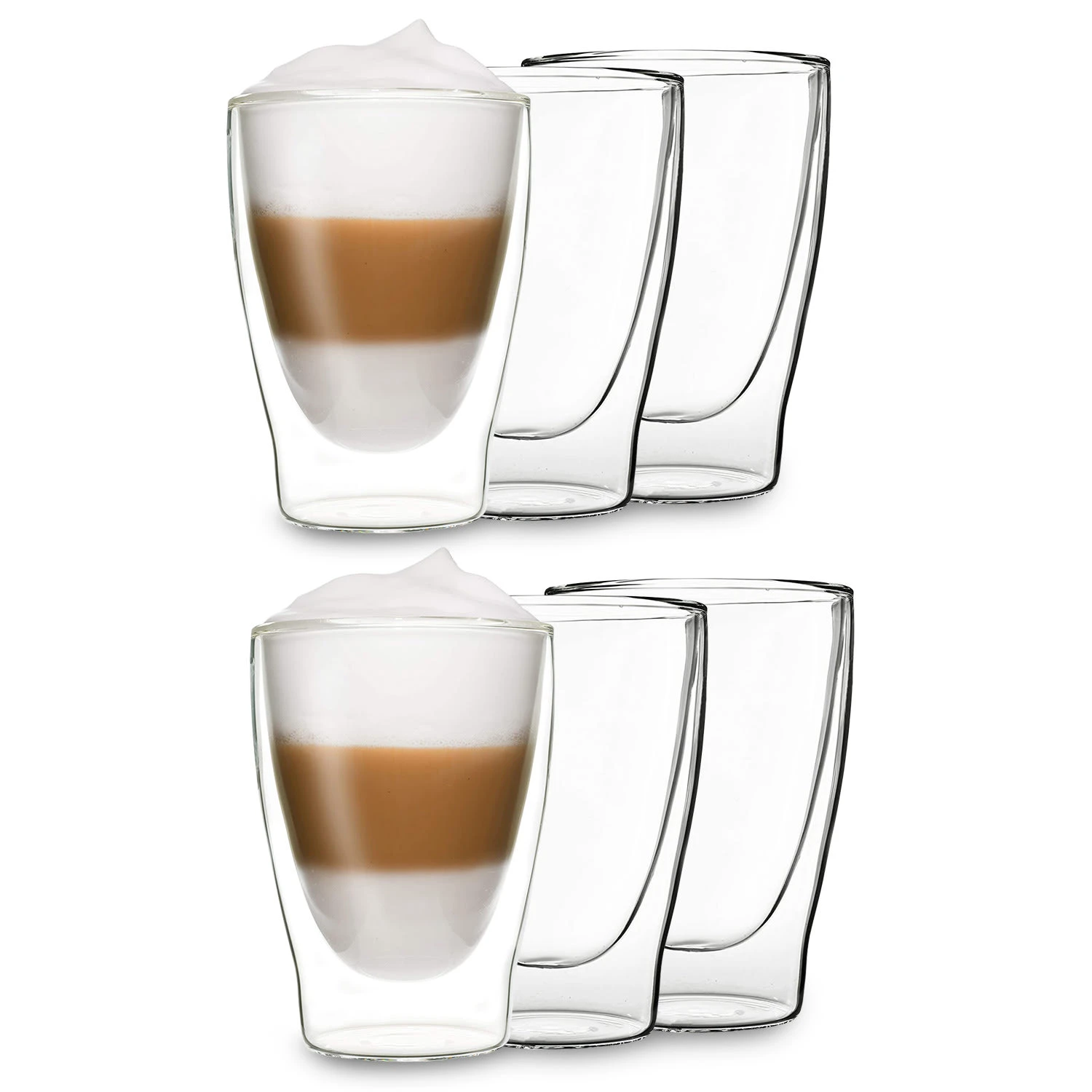DUOS doppelwandiges Glas | Thermoglas | 310 ml | Trinkglas | Espressoglas, Teeglas, Shotglas | für heiße und kalte Getränke | Borosilikatglas| hitze- und kältebeständig | handgemacht | spülmaschinenfest | Schwebe-Effekt DUOS Doppelwandiges Glas | Thermoglas | 310 Ml | Trinkglas | Espressoglas, Teeglas, Shotglas | Für Heiße Und Kalte Getränke | Borosilikatglas| Hitze- Und Kältebeständig | Handgemacht | Spülmaschinenfest | Schwebe-Effekt -Deutschland Klarstein Verkaufs-Shop 10040372 yy 0001 titel