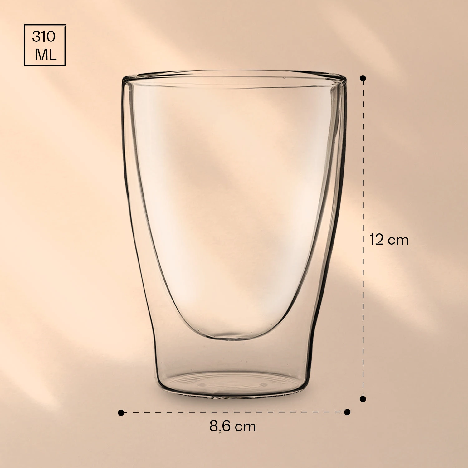 DUOS doppelwandiges Glas | Thermoglas | 310 ml | Trinkglas | Espressoglas, Teeglas, Shotglas | für heiße und kalte Getränke | Borosilikatglas| hitze- und kältebeständig | handgemacht | spülmaschinenfest | Schwebe-Effekt DUOS Doppelwandiges Glas | Thermoglas | 310 Ml | Trinkglas | Espressoglas, Teeglas, Shotglas | Für Heiße Und Kalte Getränke | Borosilikatglas| Hitze- Und Kältebeständig | Handgemacht | Spülmaschinenfest | Schwebe-Effekt -Deutschland Klarstein Verkaufs-Shop 10040372 yy 0007 logo