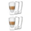 DUOS Doppelwandiges Glas 400 Ml Trinkglas Espresso Borosilikatglas