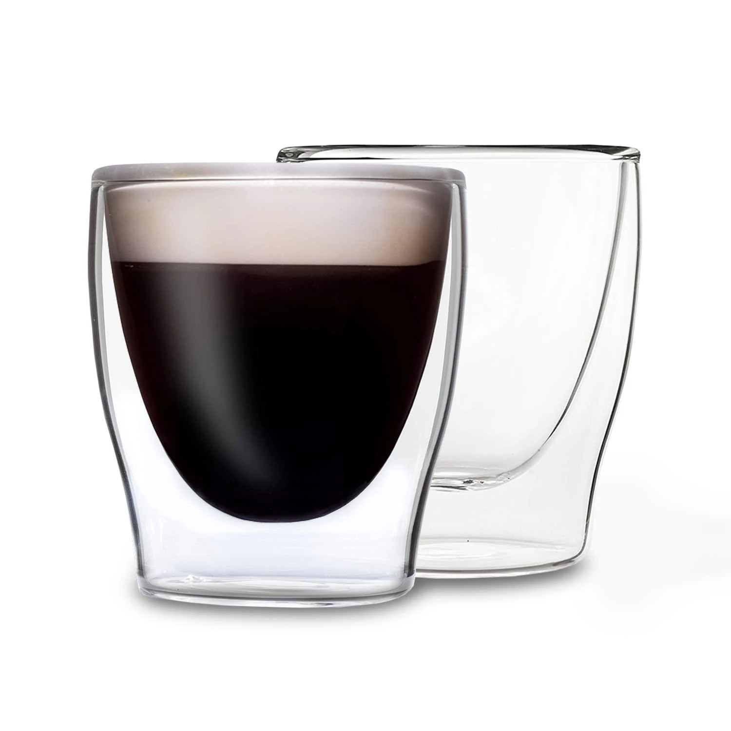 DUOS doppelwandiges Glas 80 ml Trinkglas Espresso Borosilikatglas DUOS Doppelwandiges Glas 80 Ml Trinkglas Espresso Borosilikatglas -Deutschland Klarstein Verkaufs-Shop 10040378 yy 0001 titel