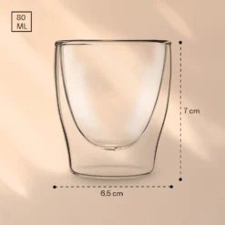 DUOS Doppelwandiges Glas 80 Ml Trinkglas Espresso Borosilikatglas 6 DUOS Doppelwandiges Glas 80 Ml Trinkglas Espresso Borosilikatglas -Deutschland Klarstein Verkaufs-Shop 10040378 yy 0007 logo