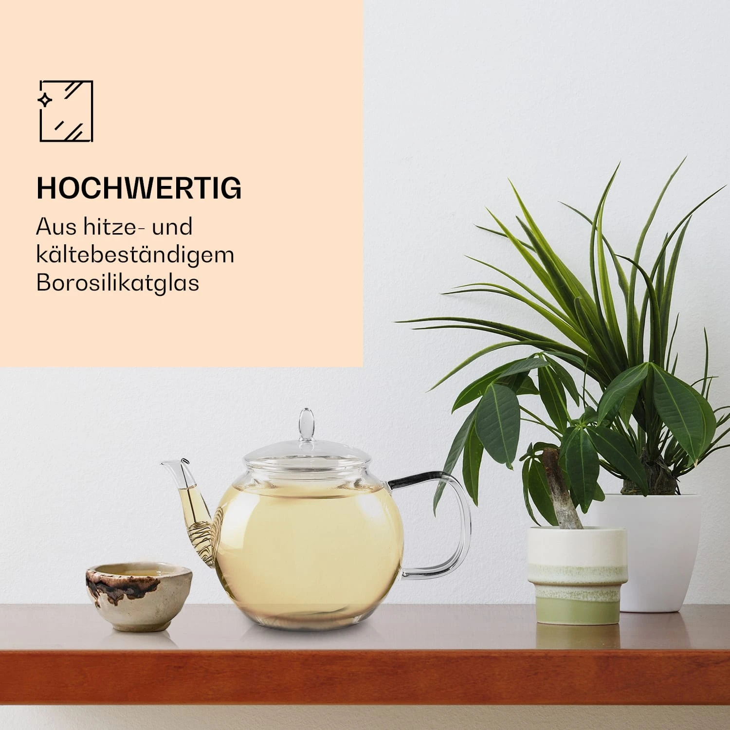 Bedida Teekanne 800ml + 6xTeeblume Grün Bedida Teekanne 800ml + 6xTeeblume Grün -Deutschland Klarstein Verkaufs-Shop 10040414 de 0003 logo