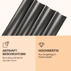 Feelino Baguettblech 4 Mulden -Deutschland Klarstein Verkaufs-Shop 10040542 de 0003 logo