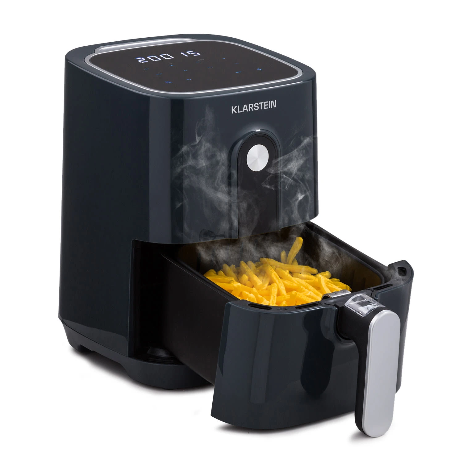 Crisp-Pro Heißluftfritteuse Air Fryer 1400W 2,8 Ltr Timer Edelstahl Crisp-Pro Heißluftfritteuse Air Fryer 1400W 2,8 Ltr Timer Edelstahl -Deutschland Klarstein Verkaufs-Shop 10040698 yy 0001 titel