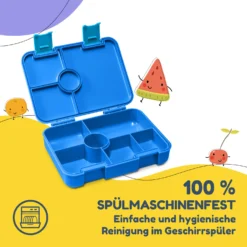 Schmatzfatz By Lite Lunchbox 6 Fächer 20,8x4,5x15 Cm BPA-frei Tritan 4 Schmatzfatz By Lite Lunchbox 6 Fächer 20,8x4,5x15 Cm BPA-frei Tritan -Deutschland Klarstein Verkaufs-Shop 10040714 de 0005 logo