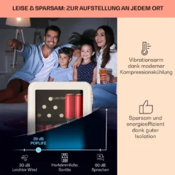 PopLife 48 Getränkekühler Kühlschrank 0-10 °C Retro-Design -Deutschland Klarstein Verkaufs-Shop 10040737 de 0003 usp