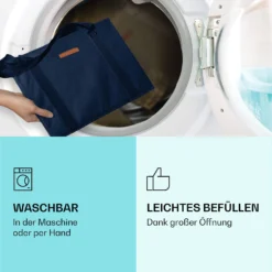 Einkaufstasche 3er Set Wiederverwendbar Waschbar Faltbar Verstärkt -Deutschland Klarstein Verkaufs-Shop 10040847 de 0004 logo