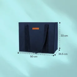 Einkaufstasche 3er Set Wiederverwendbar Waschbar Faltbar Verstärkt -Deutschland Klarstein Verkaufs-Shop 10040847 yy 0005 logo