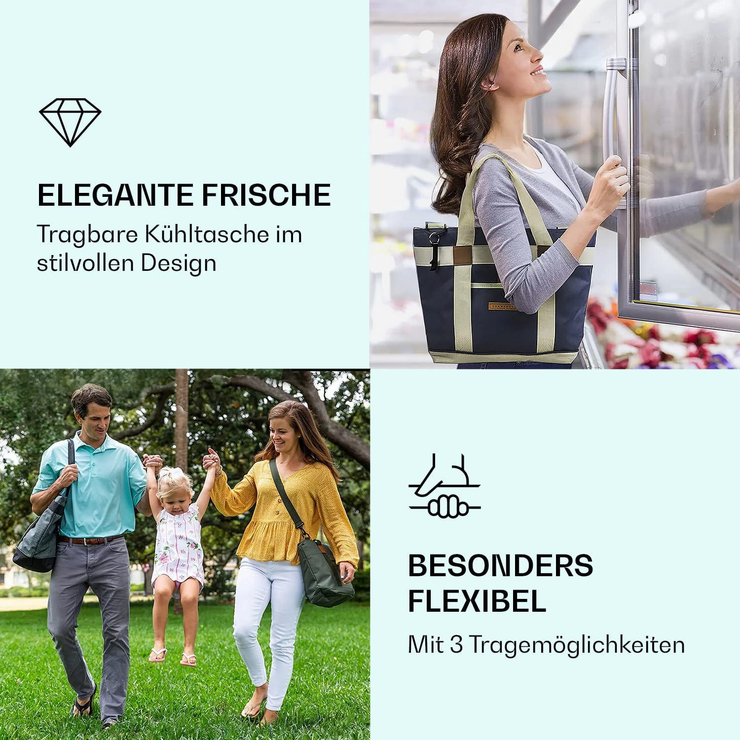 Kühltasche 19 Liter isoliert auslaufsicher 3 Tragemöglichkeiten Kühltasche 19 Liter Isoliert Auslaufsicher 3 Tragemöglichkeiten -Deutschland Klarstein Verkaufs-Shop 10040857 de 0002 logo