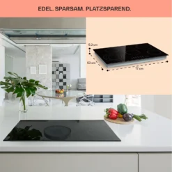 Virtuosa 5 Einbaukochfeld 5 Zonen 8500W Glaskeramik -Deutschland Klarstein Verkaufs-Shop 10041117 de 0006 usp