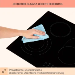 Virtuosa 5 Einbaukochfeld 5 Zonen 8500W Glaskeramik -Deutschland Klarstein Verkaufs-Shop 10041117 de 0007 usp