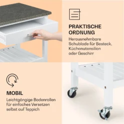 Tennessee Servierwagen Küchenwagen 4 Etagen Holz Granit Mobil 4 Tennessee Servierwagen Küchenwagen 4 Etagen Holz Granit Mobil -Deutschland Klarstein Verkaufs-Shop 10041120 de 0005 logo