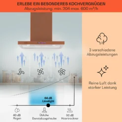 Limelight Dunstabzugshaube 60cm Wandhaube 600m³/h -Deutschland Klarstein Verkaufs-Shop 10041132 de 0003 logo