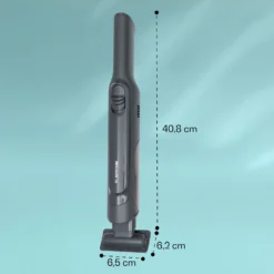 LARMA Akku-Handstaubsauger Kabellos Beutellos Akkubetrieben 32 Min Laufzeit Max. -Deutschland Klarstein Verkaufs-Shop 10041135 yy 0011 dimensions