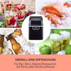 Chios Eiswürfelmaschine 20 Kg/24 H Auto-Clean 3,2-Liter Wassertank -Deutschland Klarstein Verkaufs-Shop 10041144 de 0003 logo