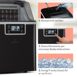 Chios Eiswürfelmaschine 20 Kg/24 H Auto-Clean 3,2-Liter Wassertank -Deutschland Klarstein Verkaufs-Shop 10041144 de 0004 logo