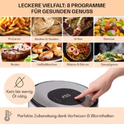 Klarstein Crisp-Pro 4,3L Air Fry Stainless Steel -Deutschland Klarstein Verkaufs-Shop 10041145 de 0003 logo