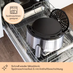 Klarstein Crisp-Pro 4,3L Air Fry Stainless Steel -Deutschland Klarstein Verkaufs-Shop 10041145 de 0004 logo