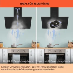 Ava 90 Dunstabzugshaube 90cm Wandhaube WiFi A++ 515m³/h Touch 6 Ava 90 Dunstabzugshaube 90cm Wandhaube WiFi A++ 515m³/h Touch -Deutschland Klarstein Verkaufs-Shop 10041170 de 0007 usp