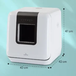 Melville 3 Geschirrspüler Freistehend Installationsfrei 3 Gedecke -Deutschland Klarstein Verkaufs-Shop 10041183 yy 0007 dimensions