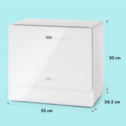 Emerald 5 Slim Geschirrspüler Freistehend 7 Programme Touch-Control -Deutschland Klarstein Verkaufs-Shop 10041185 yy 0007 dimensions